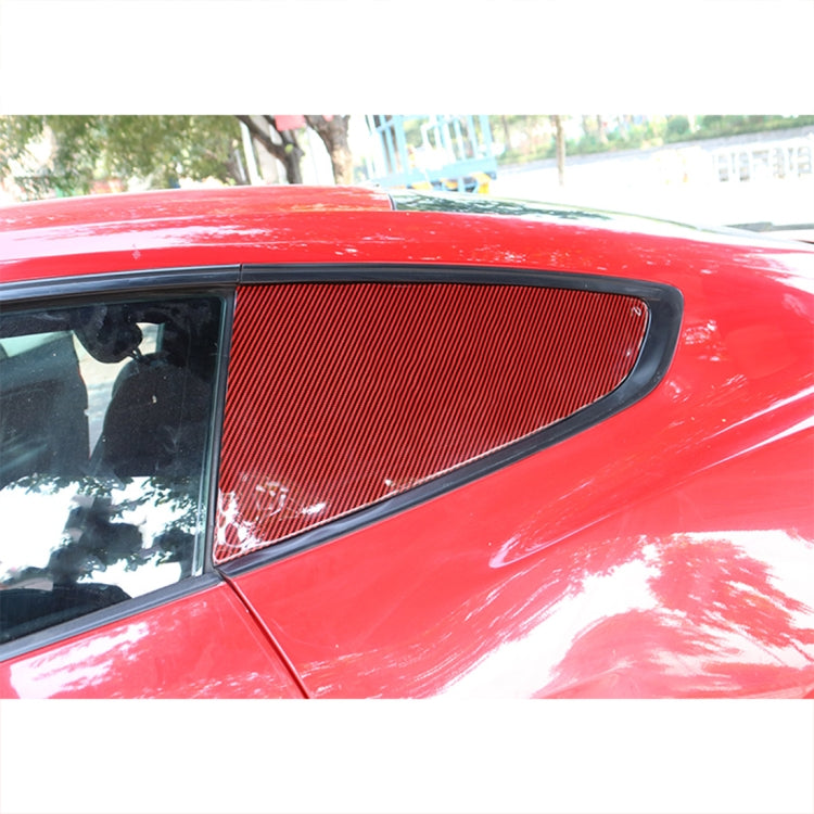 2 in 1 Car Carbon Fiber Shutter Decorative Sticker for Ford Mustang 2015-2020 by buy2fix