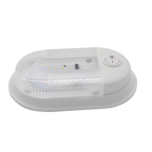 D4348 10-24V 3-3.5W 4000-4500K 280LM RV Yacht 24 PCS LED Lamps Dome Light Ceiling Lamp, with Independent Switch Control by buy2fix