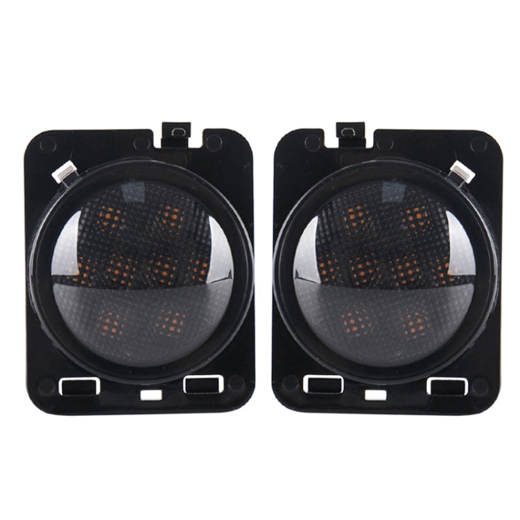 2 PCS 8W DC 12V Car SUV Refit LEDWheel Eyebrow Turn Signal for Jeep Wrangler JK 07-17, Specification: Butt Assembly Without Aperture - Arrow Turn Lights by buy2fix | Online Shopping UK | buy2fix