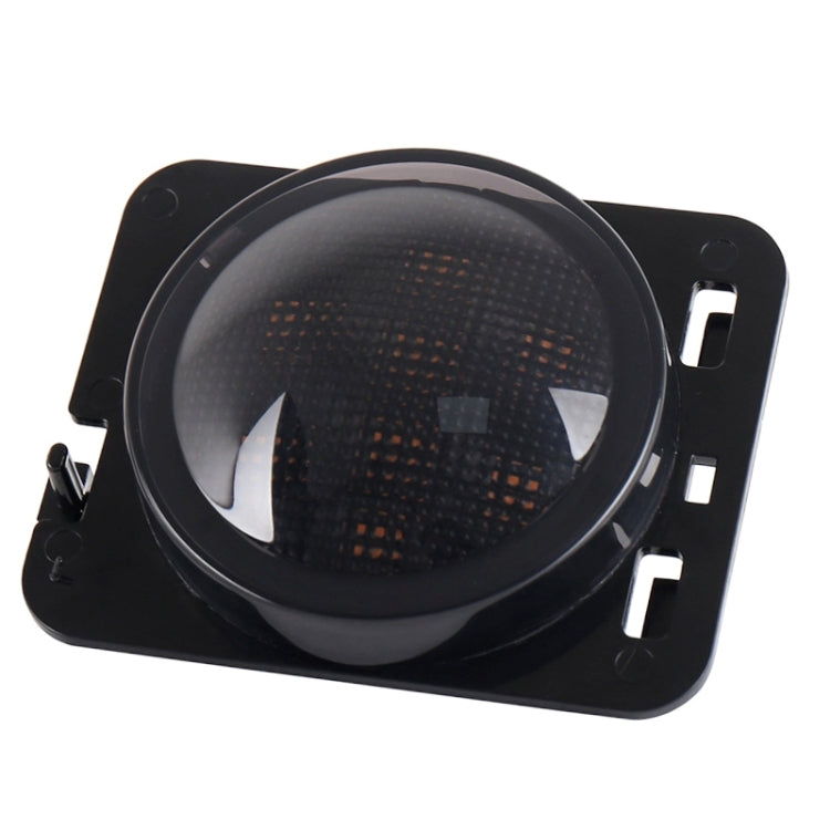 2 PCS 8W DC 12V Car SUV Refit LED Wheel Eyebrow Turn Signal for Jeep Wrangler JK 07-17, Specification: Butt Assembly with Aperture - Arrow Turn Lights by buy2fix | Online Shopping UK | buy2fix