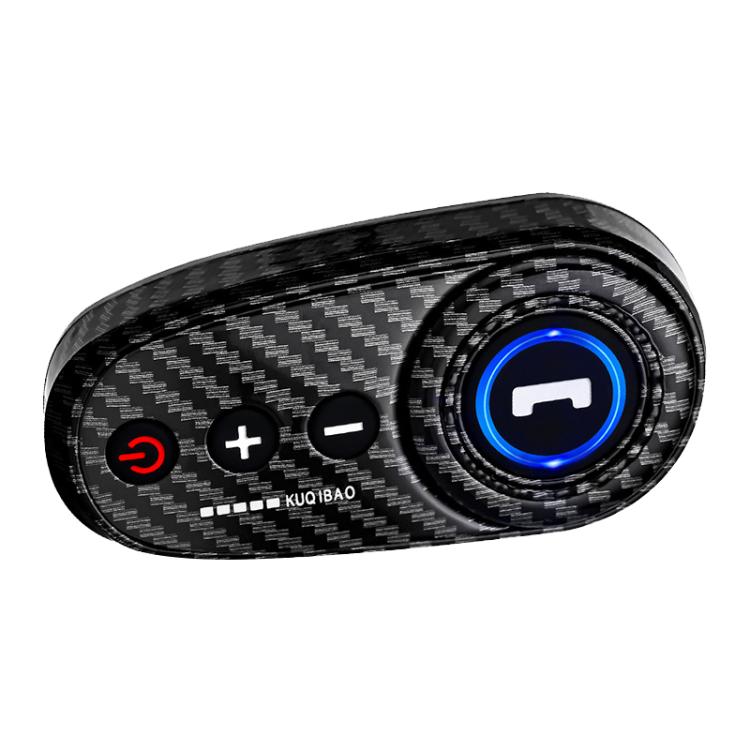 K10 Motorcycle Bluetooth Helmet Headset, Carbon Fiber Hidden Microphone - Helmets by buy2fix | Online Shopping UK | buy2fix