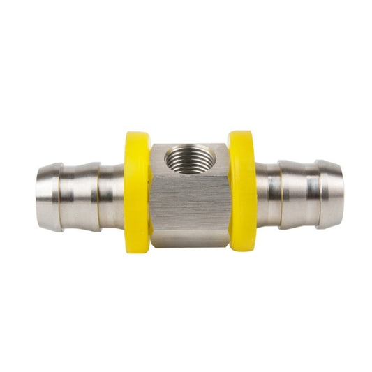 Motorcycle 3/8 inch Fuel Pipe Fuel Pressure Connector by buy2fix