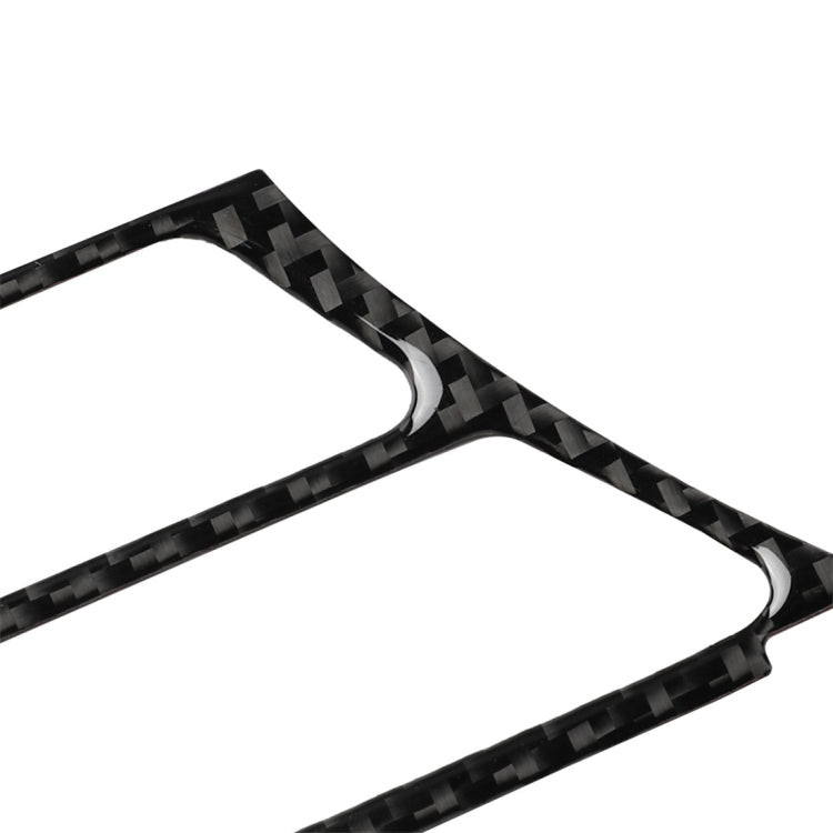 4 PCS Carbon Fiber Car Central Control Instrument Outlet Decorative Sticker for Tesla Model X, Suitable for Left Driving - Car Interior Mouldings by buy2fix | Online Shopping UK | buy2fix