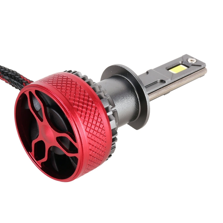 1 Pair H1 DC12V 65W 6000K 6500LM LED Car Headlights - Work Lights by buy2fix | Online Shopping UK | buy2fix