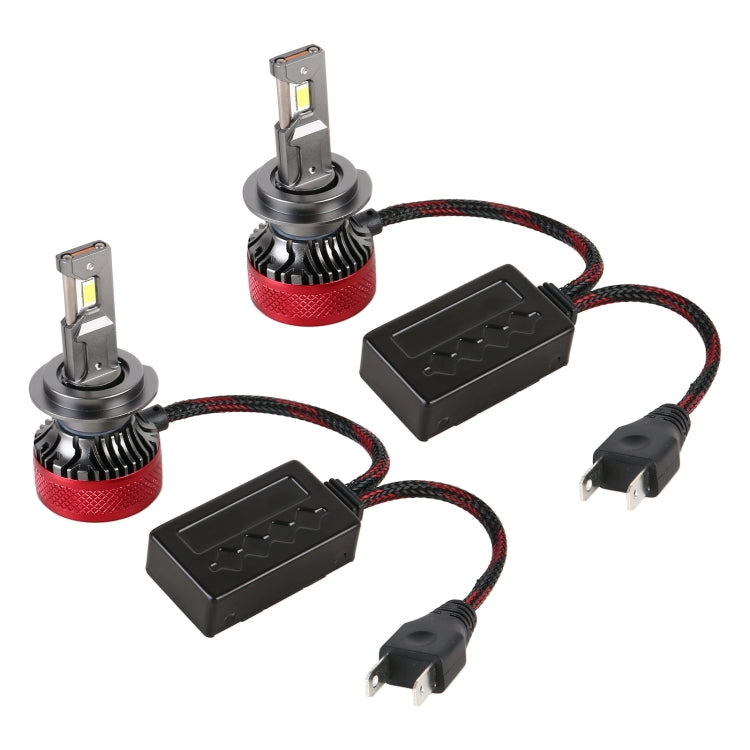 1 Pair H7 DC12V 65W 6000K 6500LM LED Car Headlights - Work Lights by buy2fix | Online Shopping UK | buy2fix