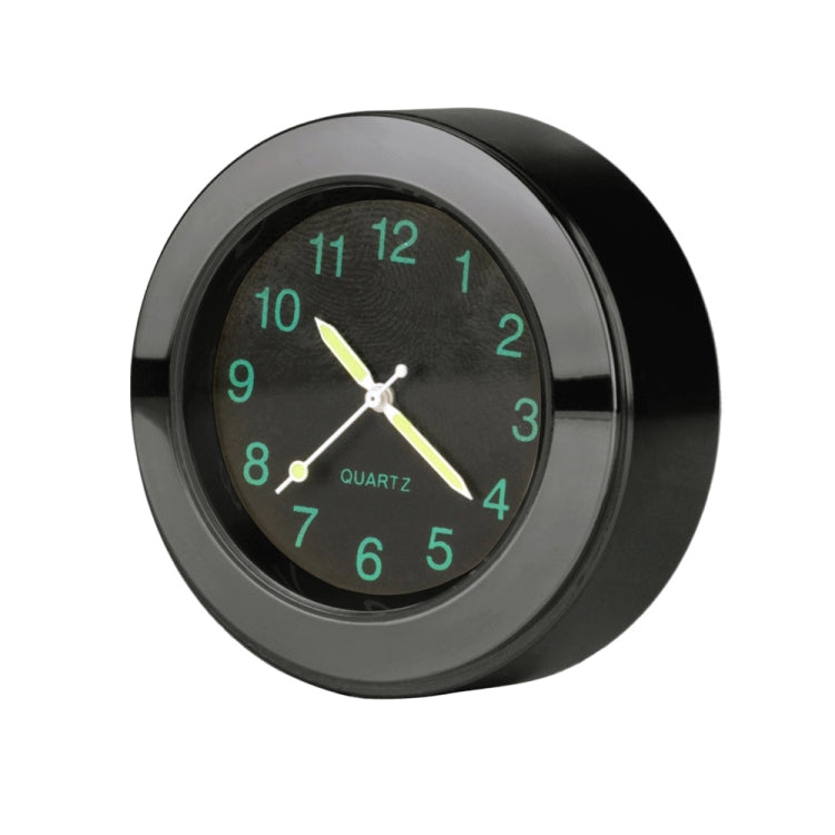 Motorcycle 22-25mm Handlebar Clock Quartz Watch with Lock (Black) - Others by buy2fix | Online Shopping UK | buy2fix