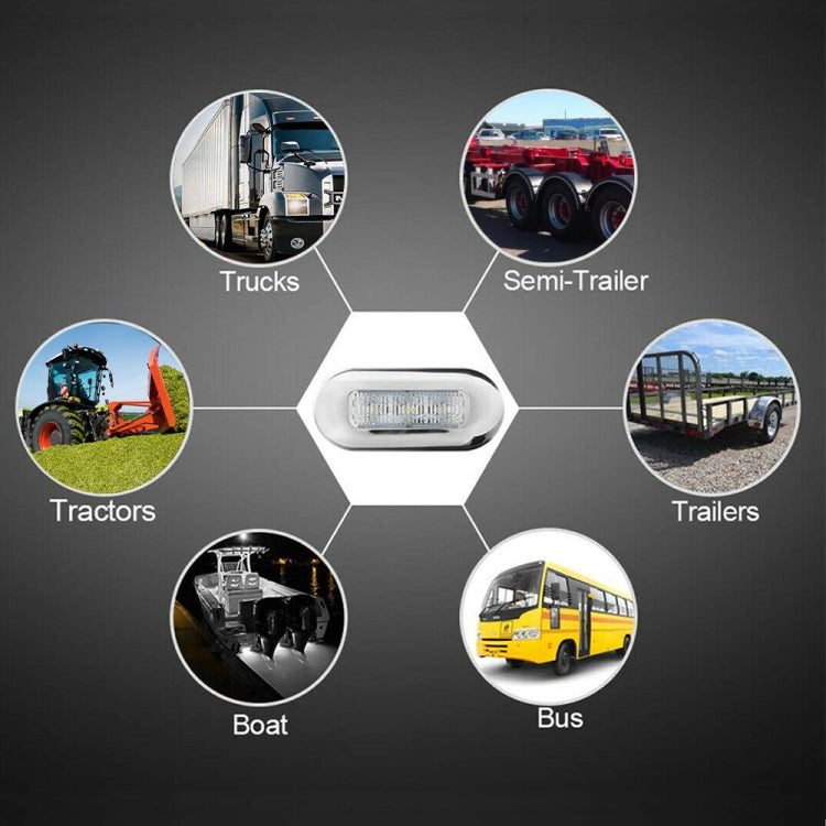 MK-056 Ship / Yacht 3 inch 12V LED Waterproof Stainless Steel Underwater Light (White Light) by buy2fix