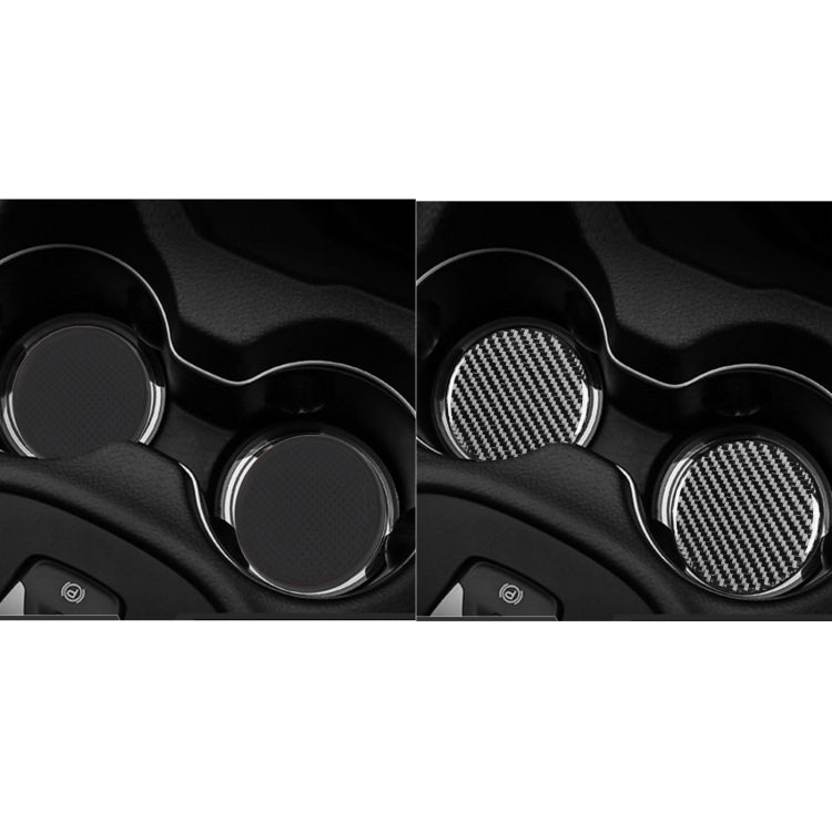 11 PCS / Set Carbon Fiber Car Door Slot Pad Decorative Sticker for Dodge Challenger 2015 to Now, Left Driving by buy2fix