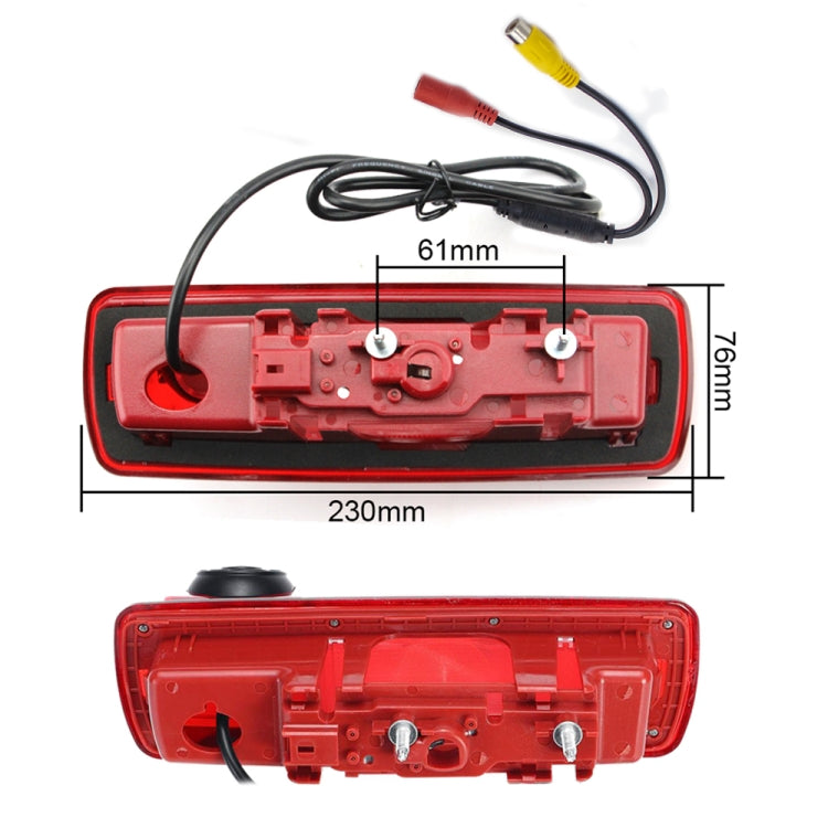 PZ463 Car Waterproof 170 Degree View Camera + 7 inch Rearview Monitor for Renault / Opel - Rear View Cameras by buy2fix | Online Shopping UK | buy2fix