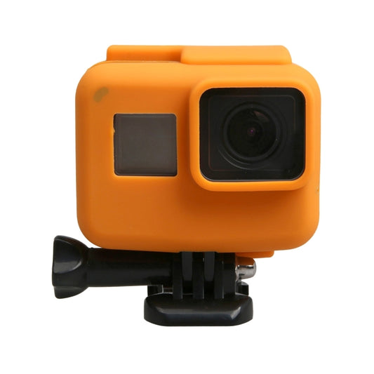 Original for GoPro HERO5 Silicone Border Frame Mount Housing Protective Case Cover Shell(Orange) by buy2fix
