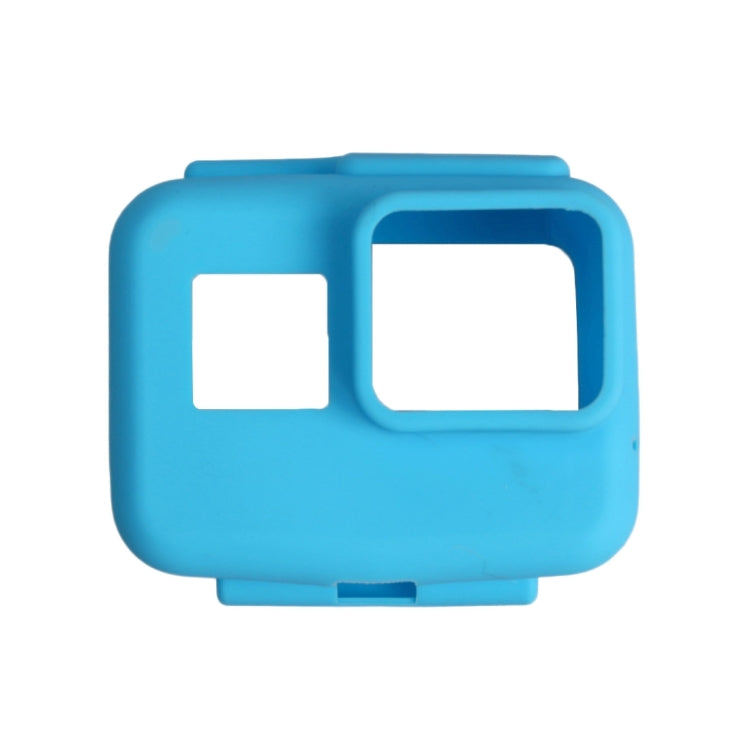 Original for GoPro HERO5 Silicone Border Frame Mount Housing Protective Case Cover Shell(Blue) - Silicone Cases by buy2fix | Online Shopping UK | buy2fix