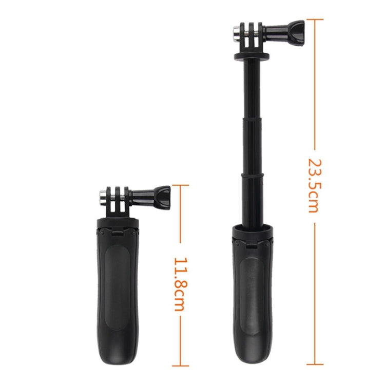GP446 Multifunctional Mini Fixed Tripod for GoPro, Insta360, DJI and Other Action Cameras(Black) - Holder by buy2fix | Online Shopping UK | buy2fix