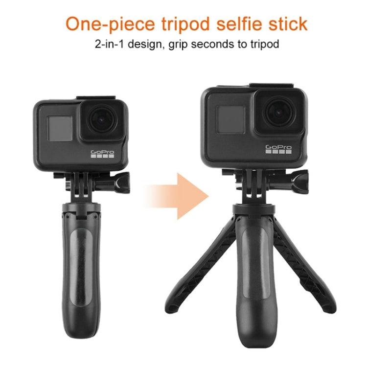 GP446 Multifunctional Mini Fixed Tripod for GoPro, Insta360, DJI and Other Action Cameras(Black) - Holder by buy2fix | Online Shopping UK | buy2fix