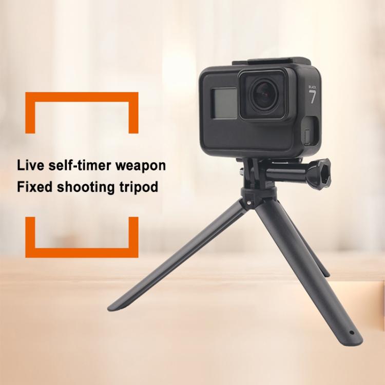 GP456 Tripod Bracket for GoPro, Insta360, DJI and Other Action Cameras and 4-6.8 inch Phones by buy2fix
