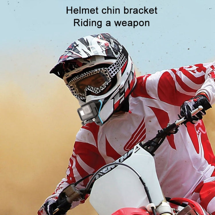 Helmet Belt Mount + Border Frame Mount Protective Cage for GoPro HERO7 Black /6 /5 - Helmet Mount by buy2fix | Online Shopping UK | buy2fix