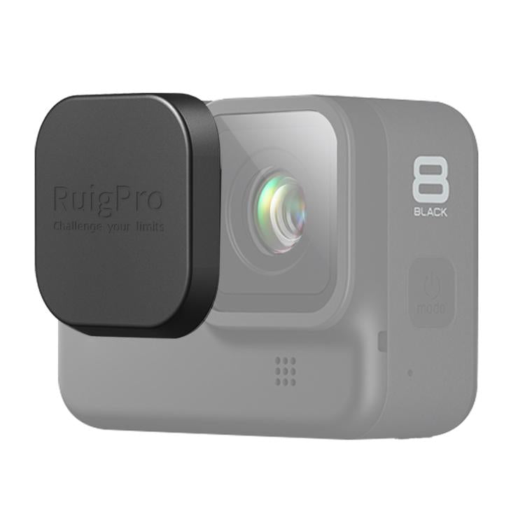 RUIGPRO for GoPro HERO8 Black Proffesional Scratch-resistant Camera Lens Protective Cap Cover (Black) by RUIGPRO