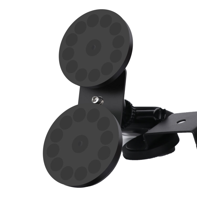 Car Suction Cup Mount Bracket for GoPro Hero11 Black / HERO10 Black / HERO9 Black / HERO8 Black /7 /6 /5 /5 Session /4 Session /4 /3+ /3 /2 /1, Xiaoyi and Other Action Cameras, Size: L(Black) - Holder by buy2fix | Online Shopping UK | buy2fix