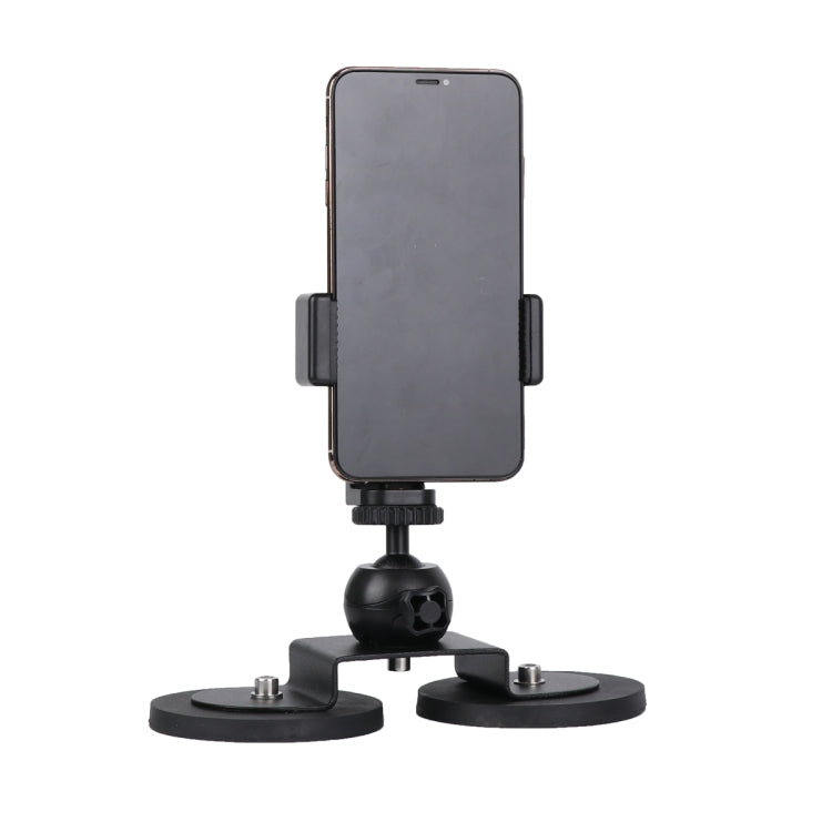 Car Suction Cup Mount Bracket for GoPro Hero11 Black / HERO10 Black / HERO9 Black / HERO8 Black /7 /6 /5 /5 Session /4 Session /4 /3+ /3 /2 /1, Xiaoyi and Other Action Cameras, Size: L(Black) - Holder by buy2fix | Online Shopping UK | buy2fix