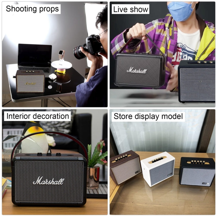 For MARSHALL Non-Working Fake Dummy Speaker Model Desktop Props Display (Brown) - Speaker Model by buy2fix | Online Shopping UK | buy2fix