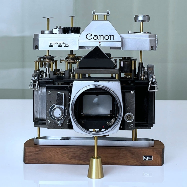For Canon Non-Working Fake Dummy Camera Model Room Props Display Photo Studio Camera Model (Coffee) - Camera Model by buy2fix | Online Shopping UK | buy2fix