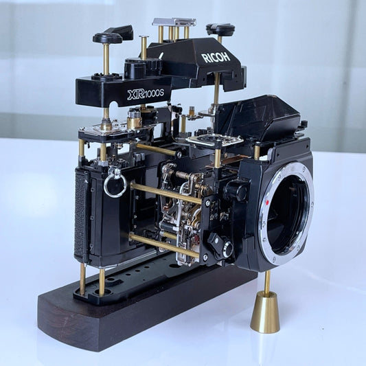 For Ricoh Non-Working Fake Dummy Camera Model Room Props Display Photo Studio Camera Model (Black) - Camera Model by buy2fix | Online Shopping UK | buy2fix