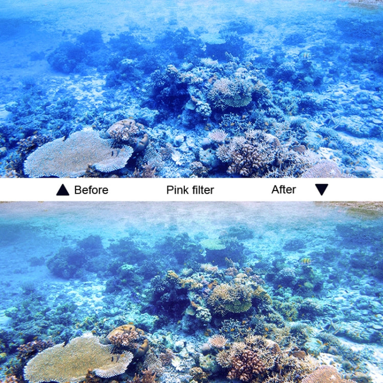 45m Waterproof Housing Protective Case + Touch Screen Back Cover for GoPro NEW HERO /HERO6 /5, with Buckle Basic Mount & Screw & (Purple, Red, Pink) Filters, No Need to Remove Lens (Transparent) - Waterproof Cases by buy2fix | Online Shopping UK | buy2fix