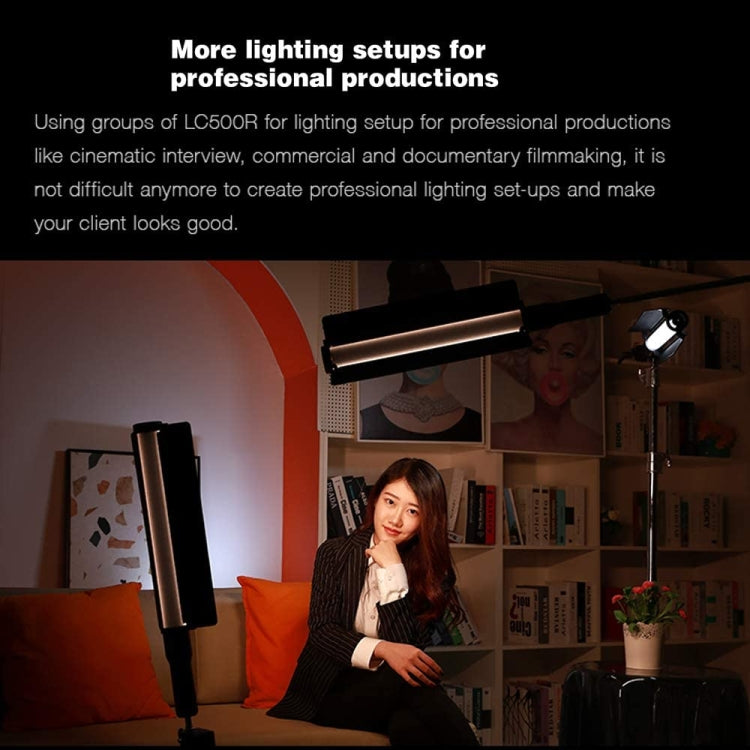 Godox LC500R RGB Full Color LED Light Stick Handheld Fill Light(EU Plug) - by Godox | Online Shopping UK | buy2fix