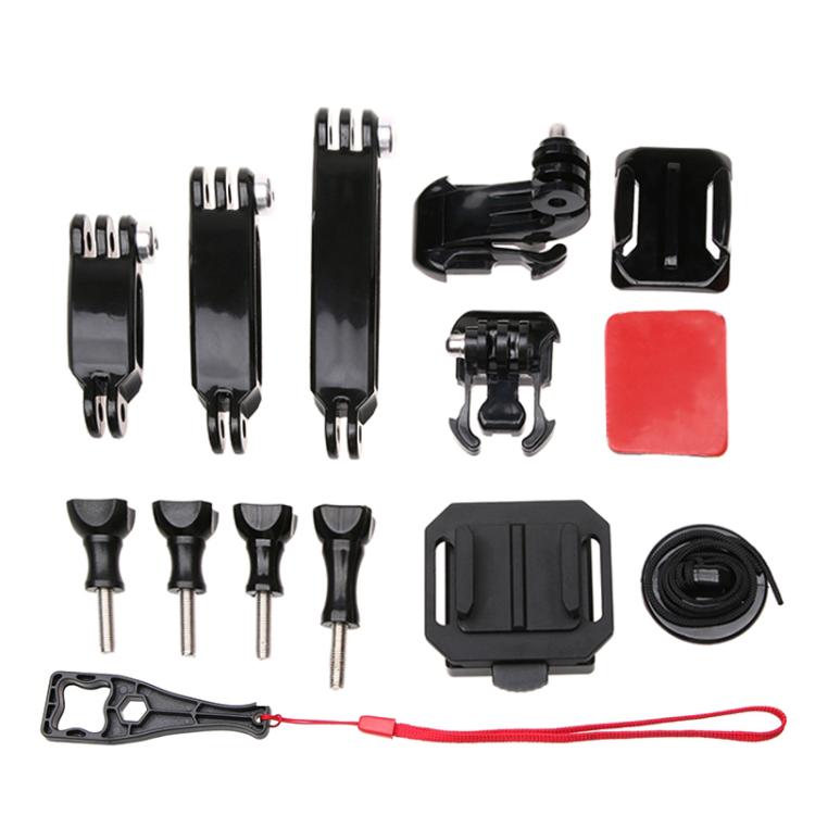 Helmet Front Mount Bundle Set for GoPro, Insta360, DJI and Other Action Cameras - Helmet Mount by buy2fix | Online Shopping UK | buy2fix