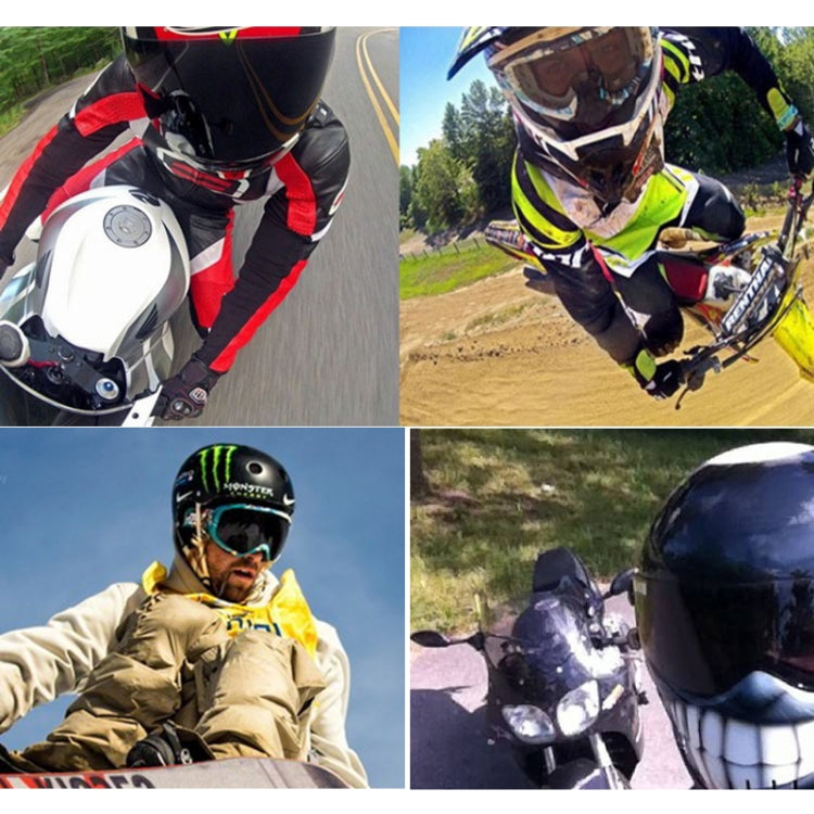 Helmet Front Mount Bundle Set for GoPro, Insta360, DJI and Other Action Cameras - Helmet Mount by buy2fix | Online Shopping UK | buy2fix