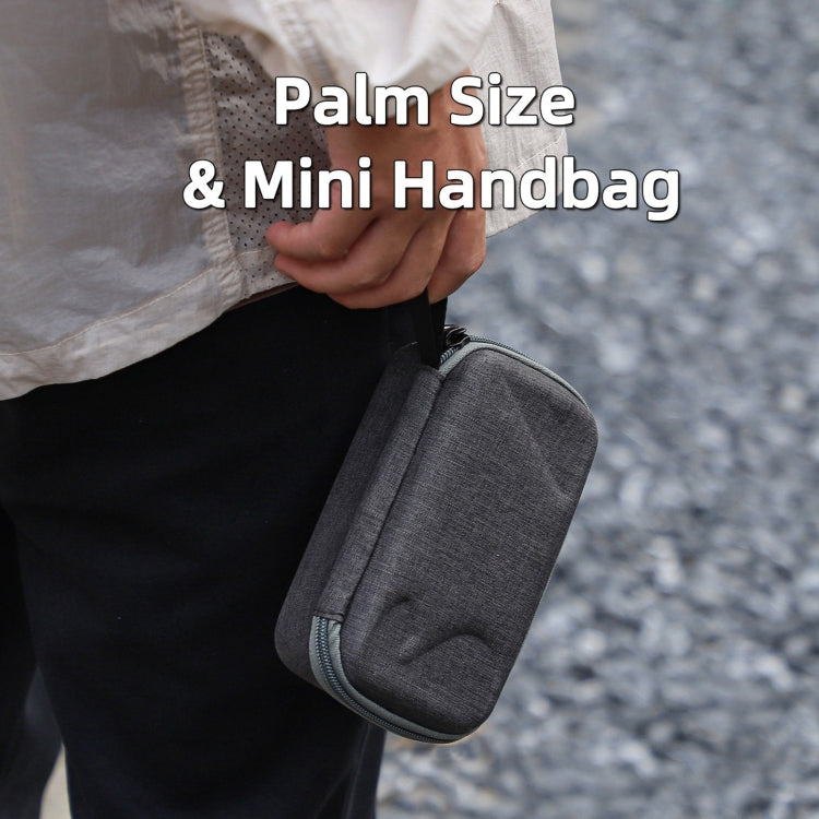 For Insta360 Ace / Ace Pro 1 / Ace Pro 2 Sunnylife Portable Carrying Case Handbag Mini Travel Case Organizer Protective Bag (Dark Grey) - Case & Bags by Sunnylife | Online Shopping UK | buy2fix