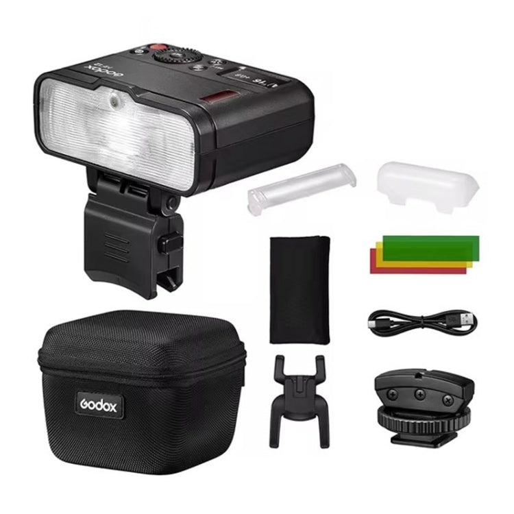 Godox MF12 Macro Flash 2.4 GHz Wireless Control Light (Black) - Shoe Mount Flashes by Godox | Online Shopping UK | buy2fix