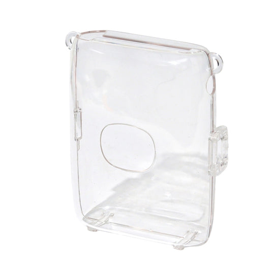 For FUJIFILM Instax mini Link 2 Crystal Hard Case Camera Bag with Shoulder Strap (Transparent) by buy2fix