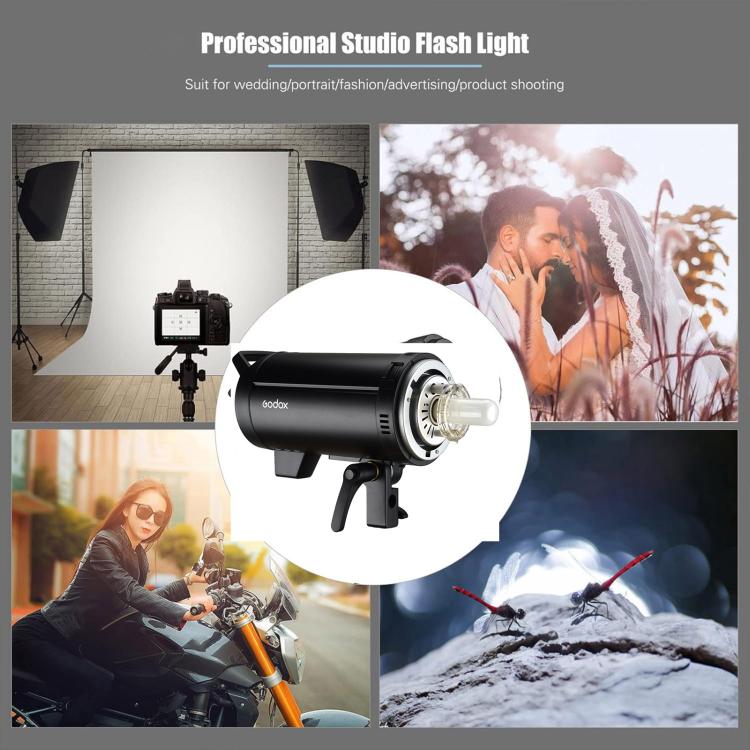 Godox DP800III Studio Flash Photo Light 800Ws 2.4G Wireless X System Bowens Mount Strobe Light, No Lamp Cover (EU Plug) - Shoe Mount Flashes by Godox | Online Shopping UK | buy2fix