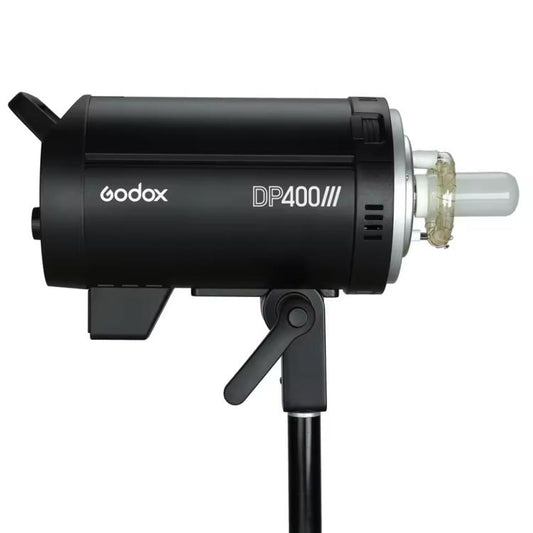 Godox DP400III Studio Flash Photo Light 400Ws 2.4G Wireless X System Bowens Mount Strobe Light, No Lamp Cover (UK Plug) - Shoe Mount Flashes by Godox | Online Shopping UK | buy2fix