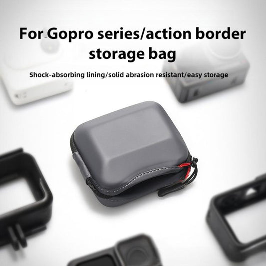 Portable Body Half Coverage Storage Box Bag for GoPro / DJI Action Camera (Grey) - Carry Cases by buy2fix | Online Shopping UK | buy2fix