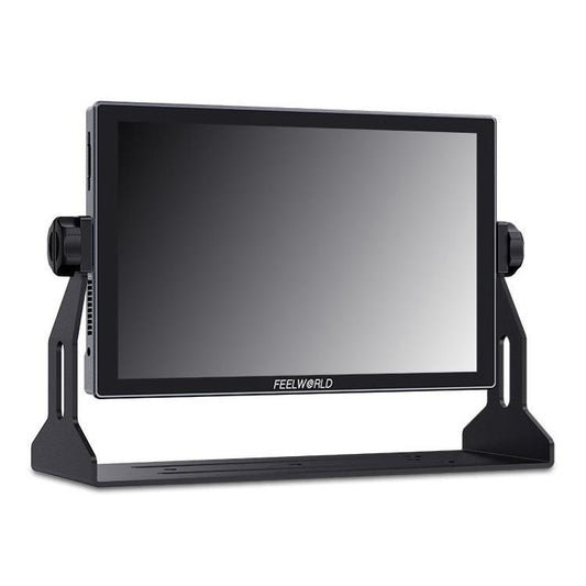 FEELWORLD S10 10.1 inch 12G SDI HDMI2.0 Camera Field Monitor High Brightness 1200nit Touchscreen Monitor (Black) - On-camera Monitors by FEELWORLD | Online Shopping UK | buy2fix