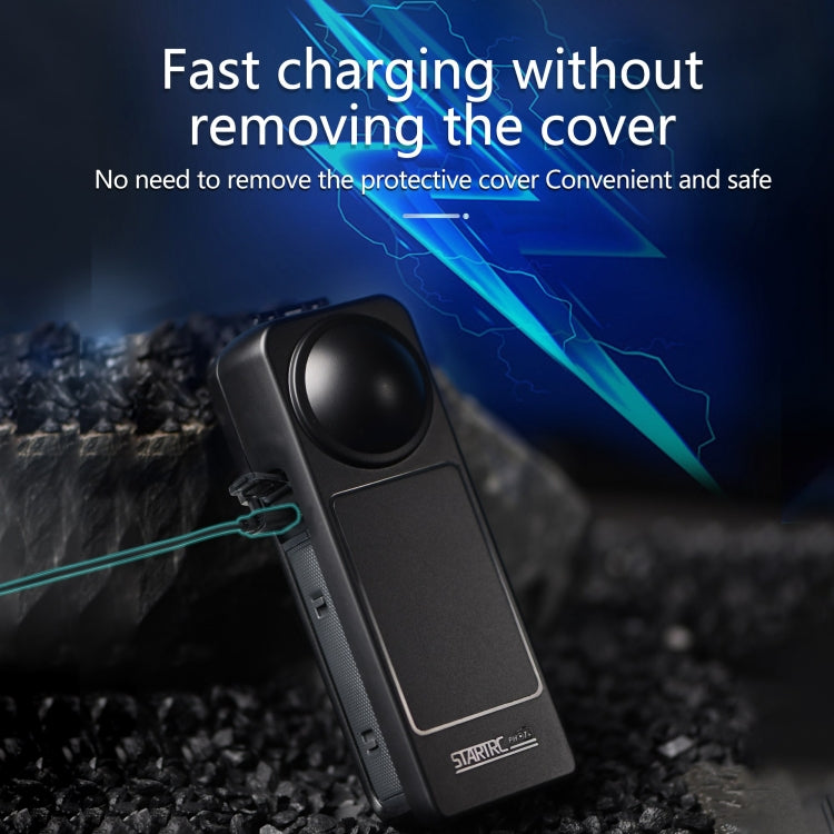 For Insta360 X4 Screen Lens Protective Cover (Black) - Mount & Holder by STARTRC | Online Shopping UK | buy2fix