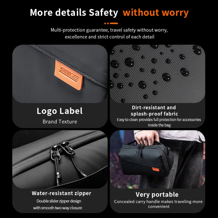 STARTRC Multifunctional Photography Storage Pack Data Camera Digital Bag (Black) - Carry Cases by STARTRC | Online Shopping UK | buy2fix