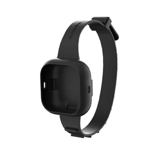 For Insta360 GO Ultra Sunnylife Expansion Band Strap Silicone Protective Cover Wristband Backpack Bicycle Stripe Cat Collar (Black) - Case & Bags by Sunnylife | Online Shopping UK | buy2fix