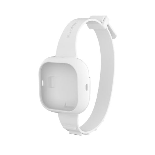 For Insta360 GO Ultra Sunnylife Expansion Band Strap Silicone Protective Cover Wristband Backpack Bicycle Stripe Cat Collar (White) - Case & Bags by Sunnylife | Online Shopping UK | buy2fix