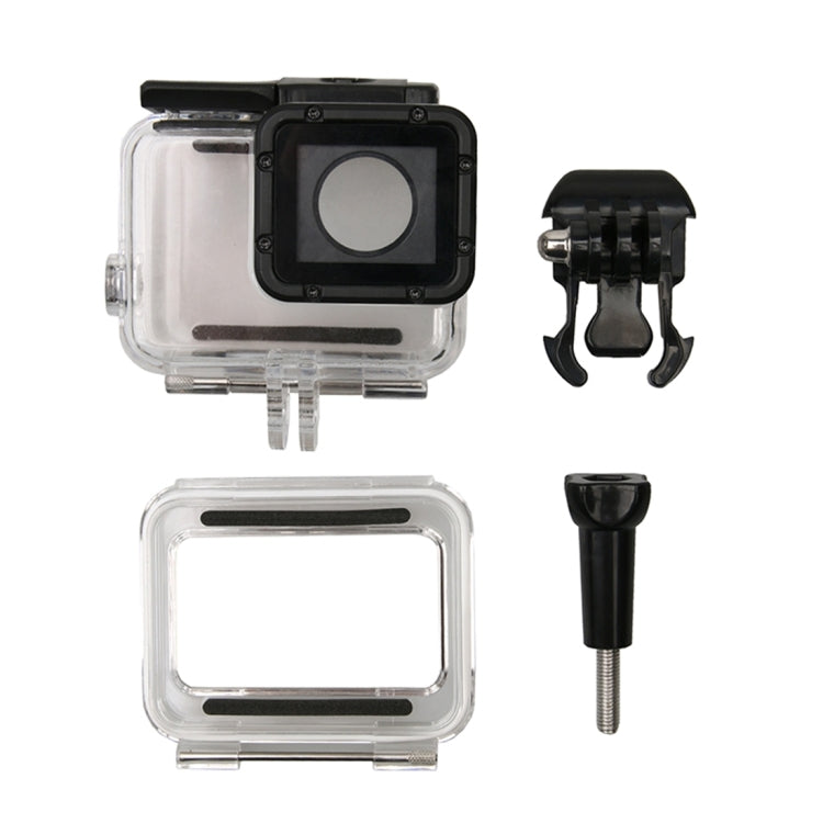 For GoPro HERO6 /5 Waterproof Housing Protective Case + Hollow Back Cover with Buckle Basic Mount & Screw - Waterproof Cases by buy2fix | Online Shopping UK | buy2fix