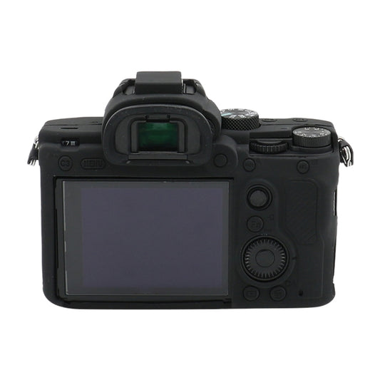 For Sony A7 III / ILCE-7M3 / A7R III Soft Silicone Protective Case(Black) - Protective Case by buy2fix | Online Shopping UK | buy2fix