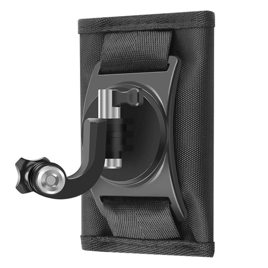 Hook and Loop Fastener Backpack Rec-Mounts Clip Clamp Mount with Screw for GoPro, Insta360, DJI and Other Action Cameras by buy2fix