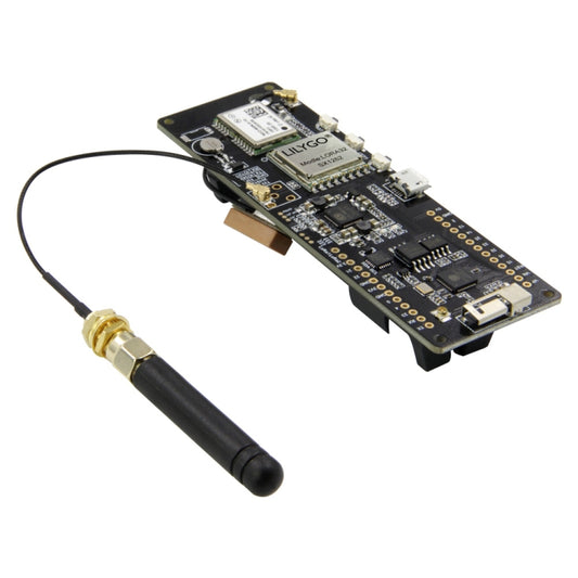 TTGO T-Beam ESP32 Bluetooth WiFi Module 868MHz GPS NEO-M8N LORA 32 Module with Antenna & 18650 Battery Holder by TTGO