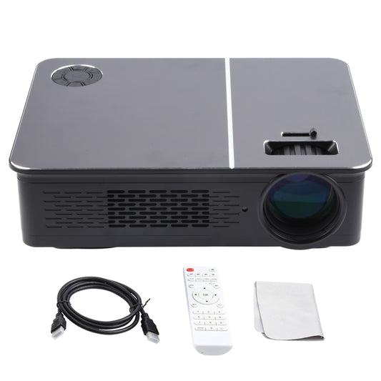 Wejoy L5 Home Theater Adjustable Optical Keystone Full HD 1080P LED LCD Video Projector with Remote Control (UK Plug) by WEJOY
