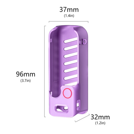 For DJI OSMO Pocket 3 STARTRC Body TPU Cover Case (Purple) - Case & Bags by STARTRC | Online Shopping UK | buy2fix