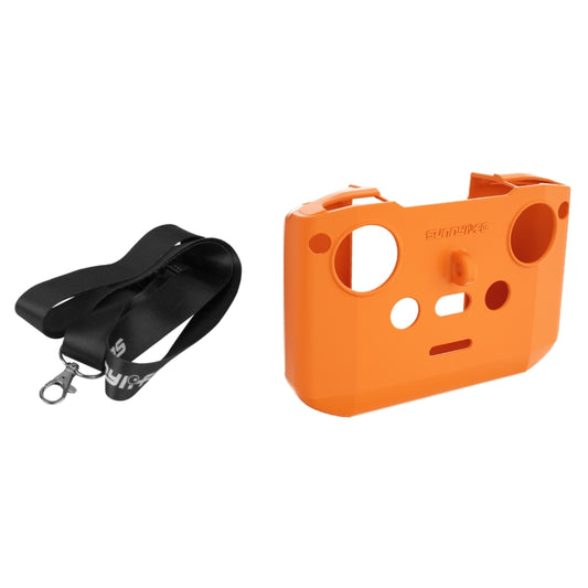 For DJI Neo / Mini 4 Pro / RC-N3 / RC-N2 / RC-N1 Sunnylife Controller Protective Cover Silicone Case with Neck Strap (Orange) - Cases & Bags by Sunnylife | Online Shopping UK | buy2fix