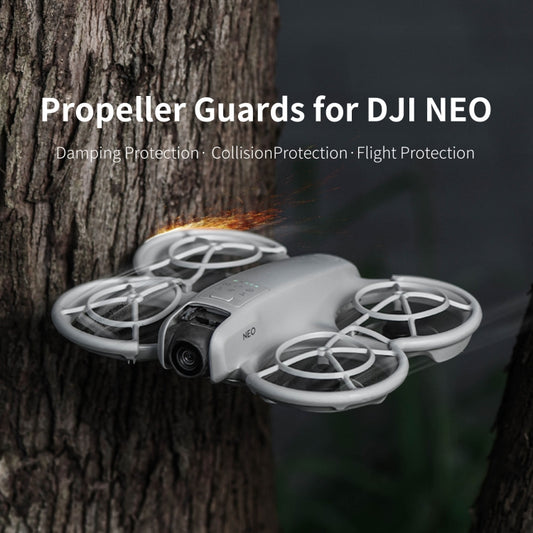 For DJI Neo STARTRC Drone Propeller Protective Guard Anti-collision Ring (Grey) - DIY Propeller by STARTRC | Online Shopping UK | buy2fix