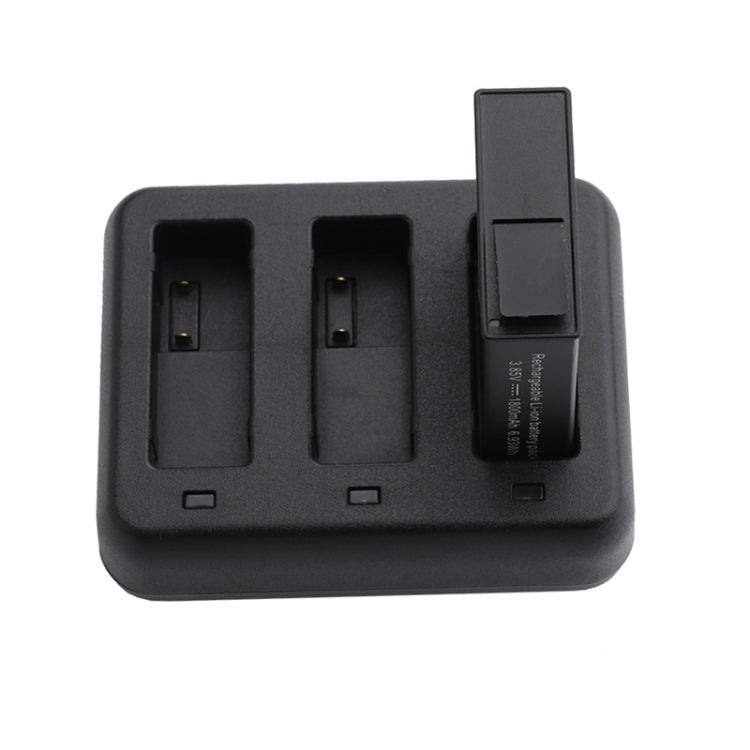 For DJI Osmo Action 4 / 3 Tri-Slot Batteries Charger (Black) by buy2fix