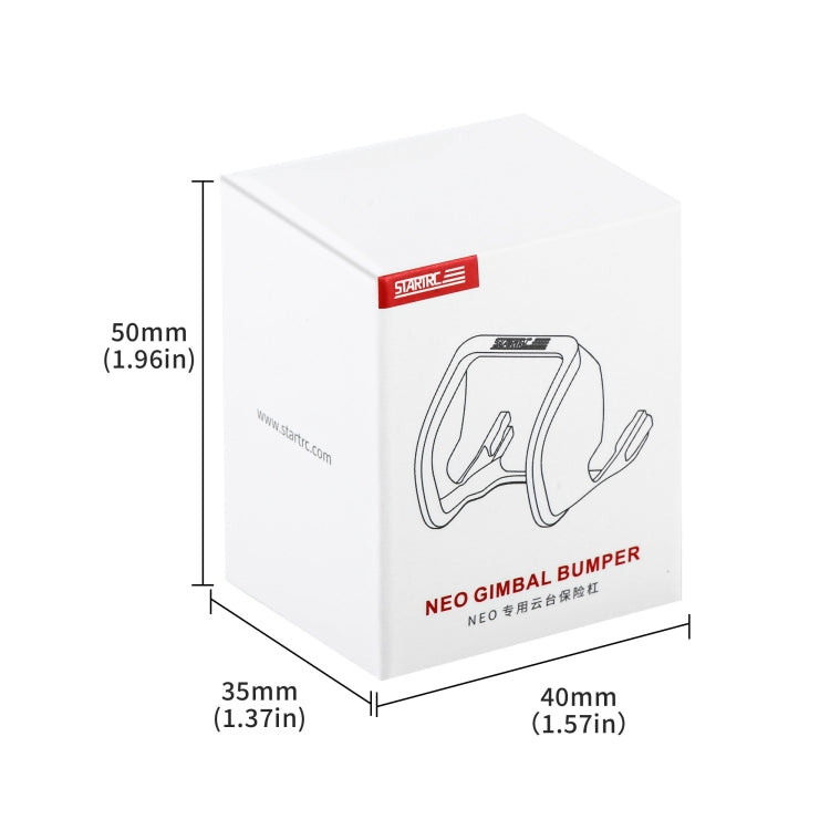 For DJI Neo STARTRC Gimbal Lens Anti-collision Protection Bumper (Orange) by STARTRC